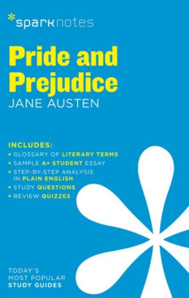 Pride and Prejudice SparkNotes Literature Guide: Volume 55