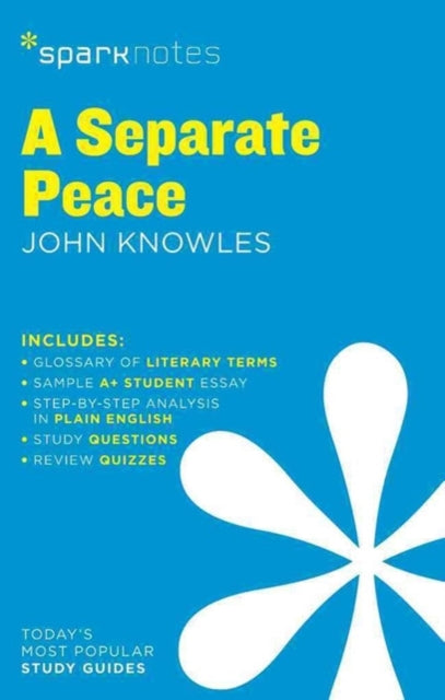 A Separate Peace SparkNotes Literature Guide: Volume 58