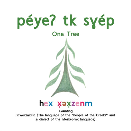 One Tree Counting the Language of the People of the Creeks