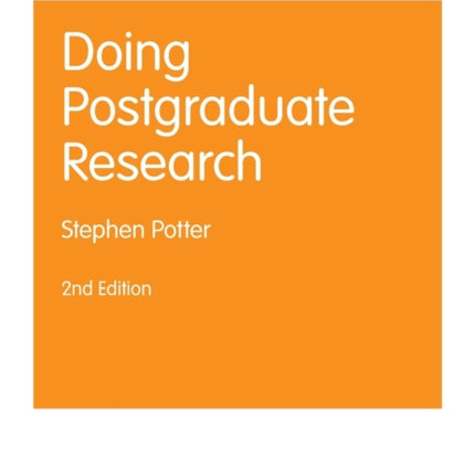 Doing Postgraduate Research