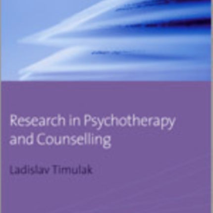 Research in Psychotherapy and Counselling