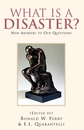 What Is a Disasternew Answers to Old Questions