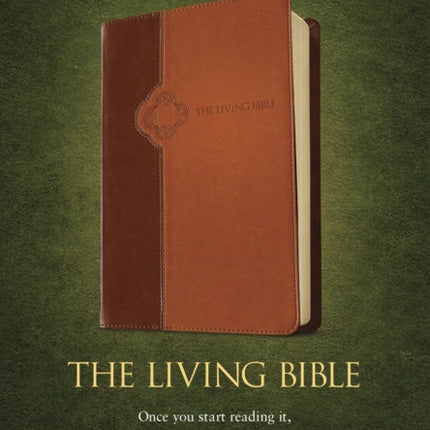 Living Bible Tutone Brown/Tan, The