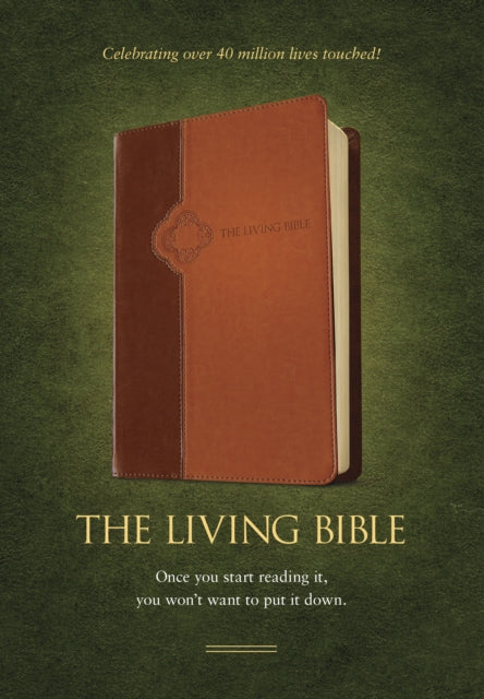 Living Bible Tutone Brown/Tan, The