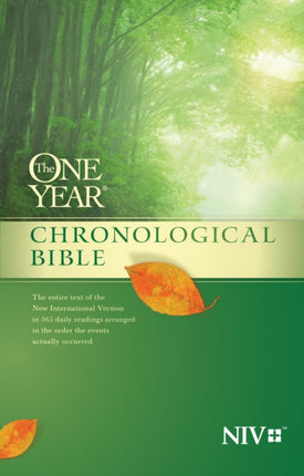 One Year Chronological Bible-NIV