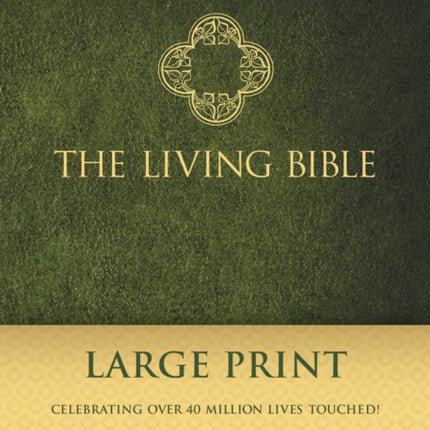 Living Bible Paraphrased-LIV-Large Print