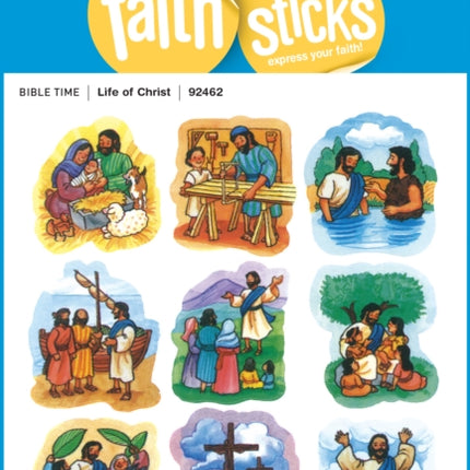 Life Of Christ - Faith That Sticks Stickers