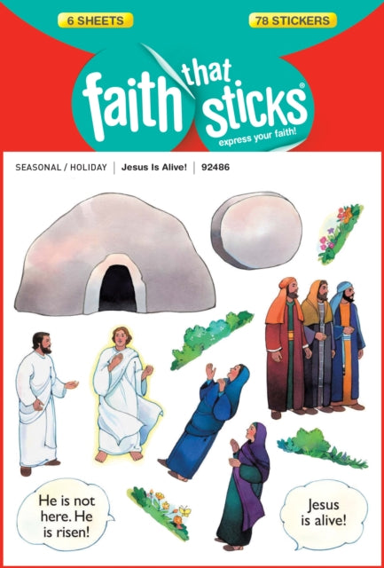 Jesus Is Alive! - Faith That Sticks Stickers