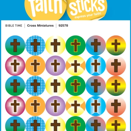 Cross Miniatures - Faith That Sticks Stickers