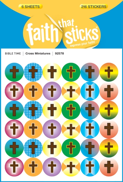 Cross Miniatures - Faith That Sticks Stickers