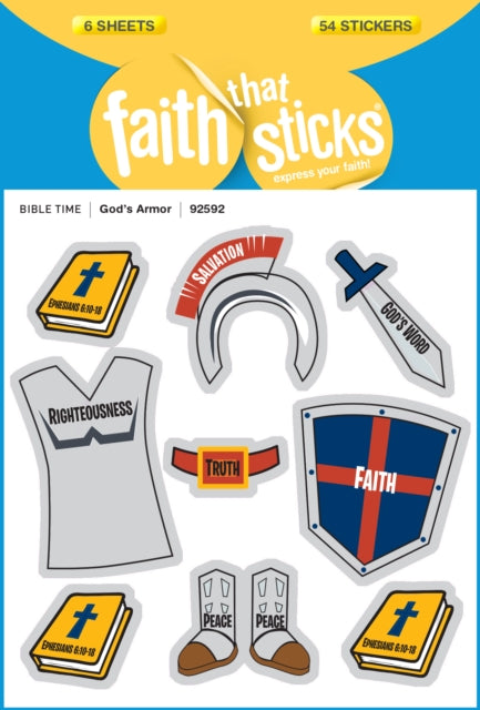 God's Armor - Faith That Sticks Stickers