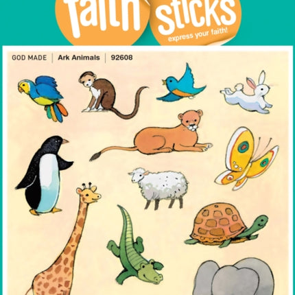 Ark Animals - Faith That Sticks Stickers