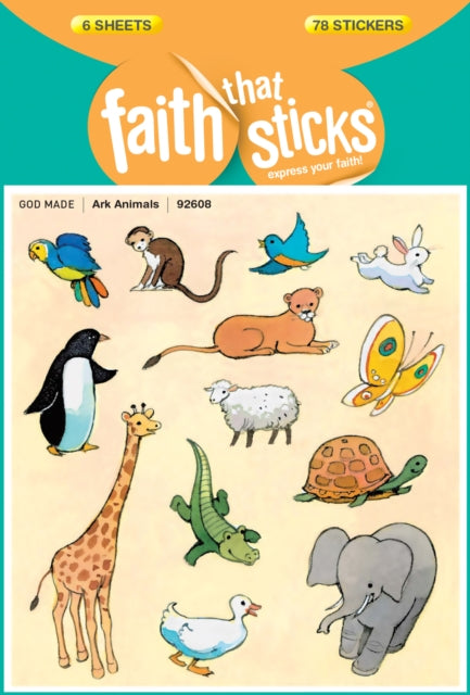 Ark Animals - Faith That Sticks Stickers