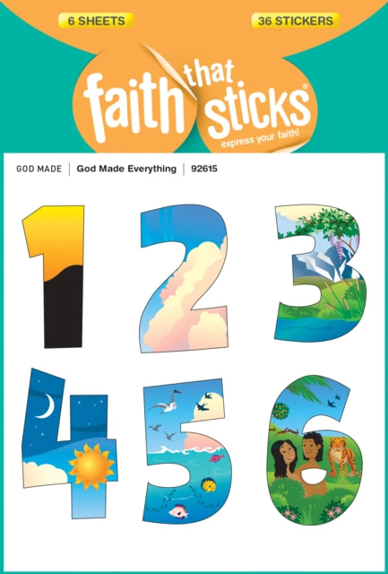 God Made Everything - Faith That Sticks Sticker