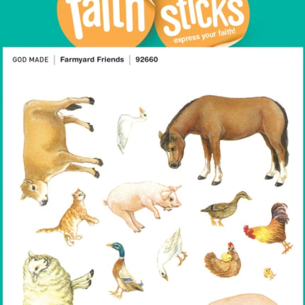 Farmyard Friends - Faith That Sticks Stickers