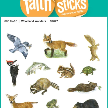 Woodland Wonders - Faith That Sticks Stickers