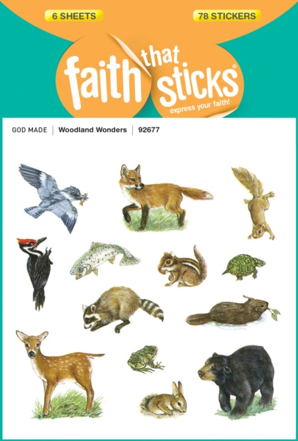 Woodland Wonders - Faith That Sticks Stickers