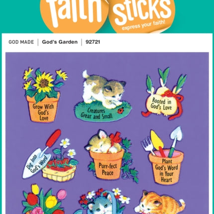 God's Garden - Faith That Sticks Stickers