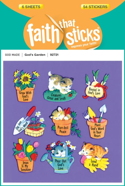 God's Garden - Faith That Sticks Stickers