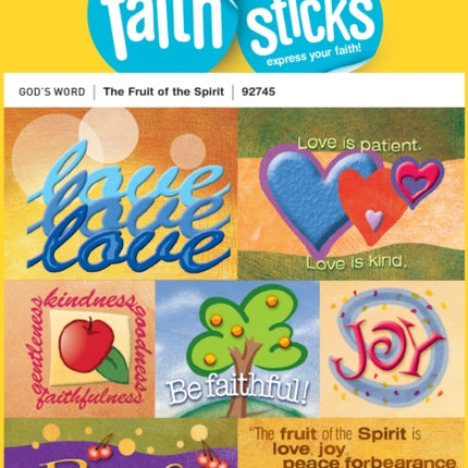 Fruit Of The Spirit, The - Faith That Sticks Stickers