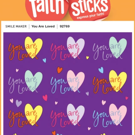 You Are Loved - Faith That Sticks Stickers