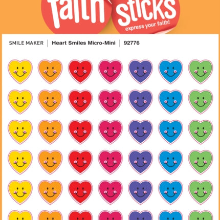 Heart Smiles Micro-Mini - Faith That Sticks Stickers