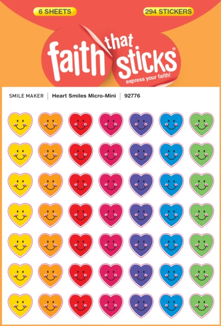 Heart Smiles Micro-Mini - Faith That Sticks Stickers