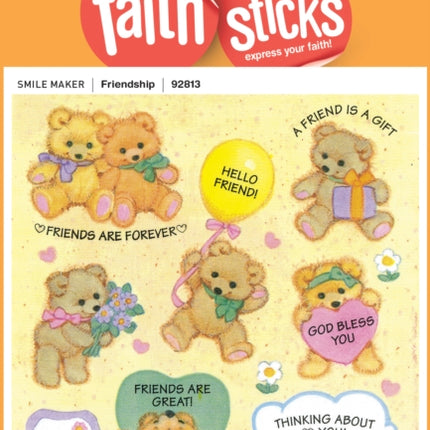 Friendship - Faith That Sticks Stickers