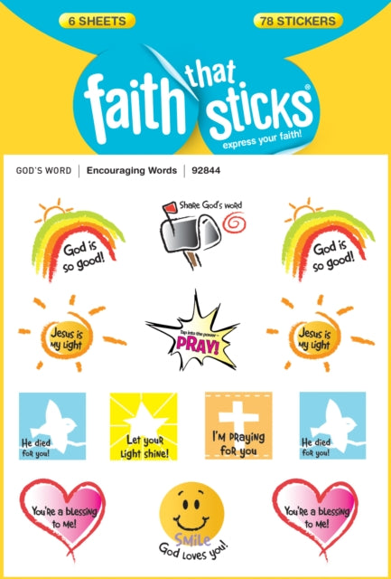 Encouraging Words - Faith That Sticks Stickers