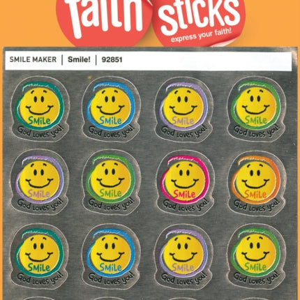 Smile! - Faith That Sticks Stickers