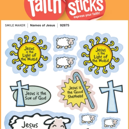 Names Of Jesus - Faith That Sticks Stickers