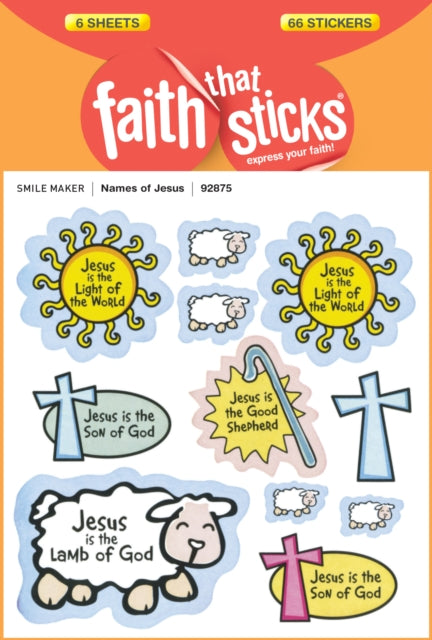 Names Of Jesus - Faith That Sticks Stickers