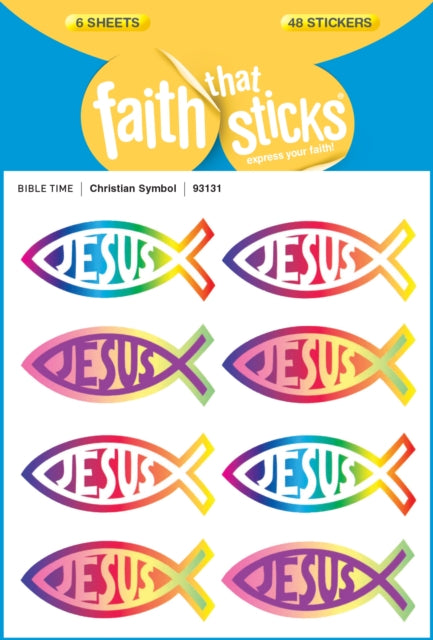 Christian Symbol - Faith That Sticks Stickers