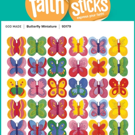 Butterfly Miniature - Faith That Sticks Stickers