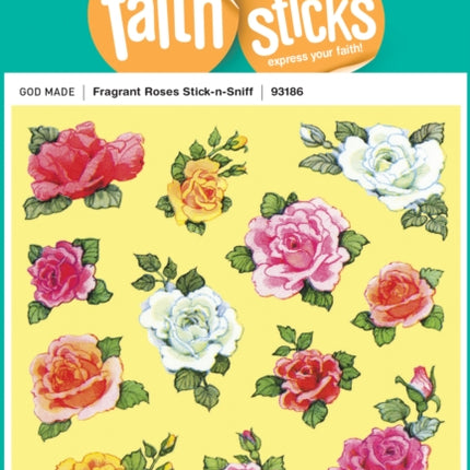 Fragrant Roses Stick-N-Sniff - Faith That Sticks Stickers