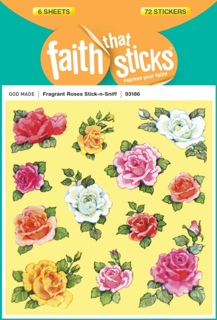 Fragrant Roses Stick-N-Sniff - Faith That Sticks Stickers