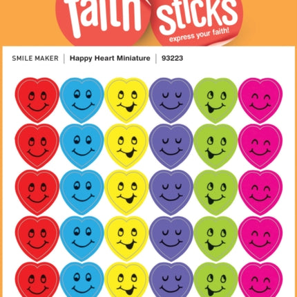 Happy Heart Miniature - Faith That Sticks Stickers