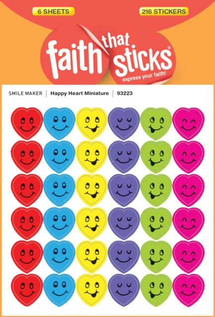 Happy Heart Miniature - Faith That Sticks Stickers