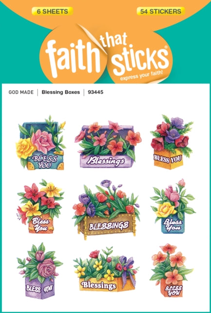 Blessing Boxes - Faith That Sticks Stickers