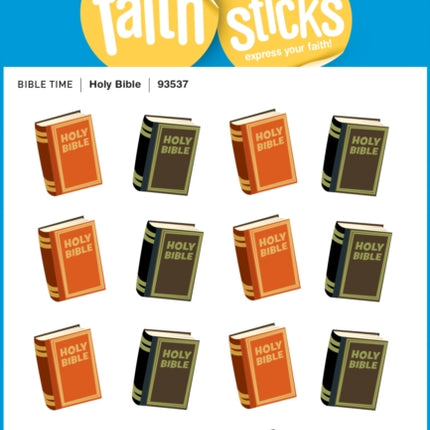 Holy Bible  Faith That Sticks Stickers
