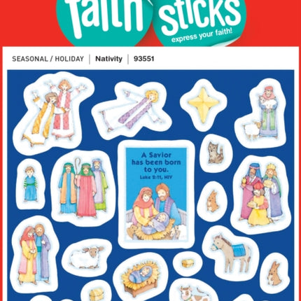 Nativity - Faith That Sticks Stickers