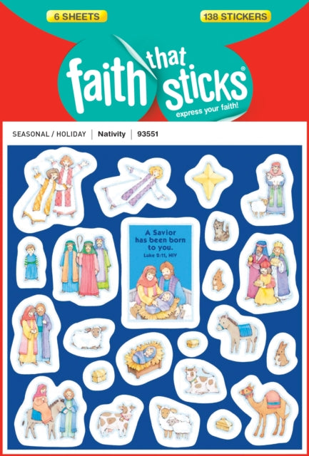 Nativity - Faith That Sticks Stickers