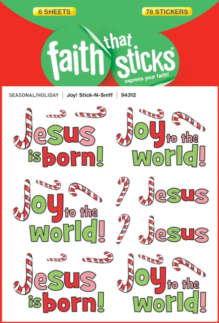 Joy! Stick-N-Sniff - Faith That Sticks Stickers