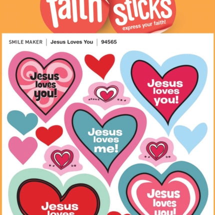 Jesus Loves You - Faith That Sticks Stickers