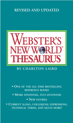 Webster's New World Thesaurus: Third Edition