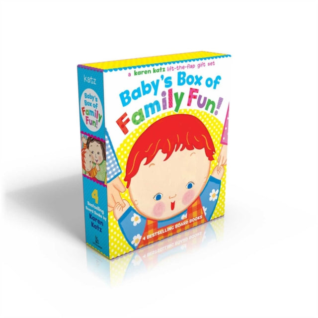 Baby's Box of Family Fun!: A 4-Book Lift-The-Flap Gift Set: Where Is Baby's Mommy?; Daddy and Me; Grandpa and Me, Grandma and Me