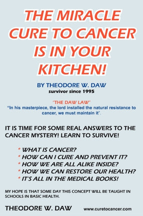 The Miracle Cure To Cancer Is In Your Kitchen