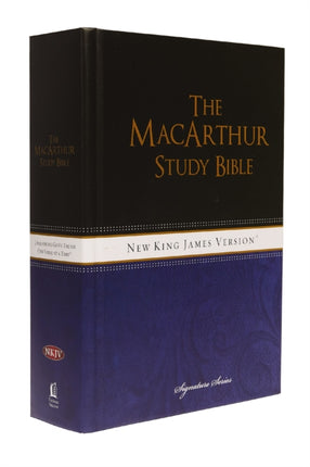 NKJV, The MacArthur Study Bible, Large Print, Hardcover, Thumb  Indexed: Holy Bible, New King James Version