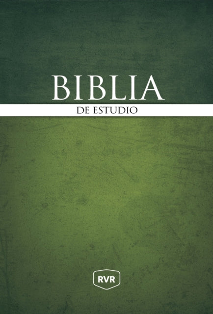 Santa Biblia de Estudio Reina Valera Revisada Rvr, Tapa Dura