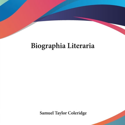 Biographia Literaria